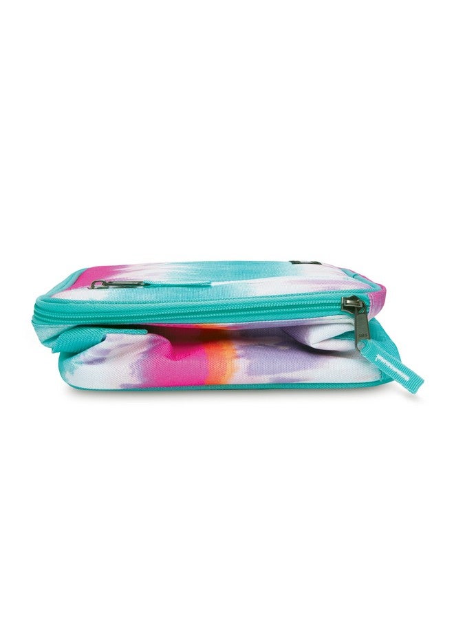 PACKIT PackIt Freezable Classic Lunch Box, Tie Dye Sorbet, Built with EcoFreeze Technology, Collapsible, Reusable, Zip Closure With Zip Front Pocket and Buckle Handle, Designed for Lunches  - Image 5