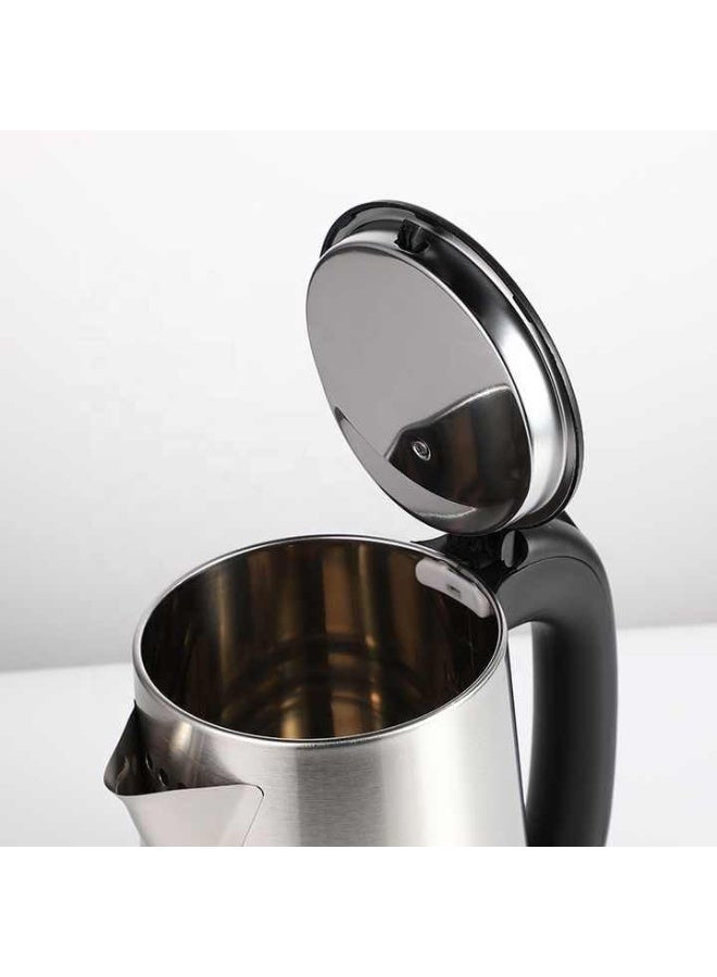 دينكس غلاية كهربائية من الفولاذ المقاوم للصدأ 1500 وات 1.7 لتر، سريعة الغليان، غلاية عالية السرعة لتحضير الشاي، قاعدة دوارة 360 درجة، إبريق شاي مثالي لغلي الماء والحليب والقهوة والشاي، للاستخدام المنزلي والمكتبي، DX3403 - Image 3