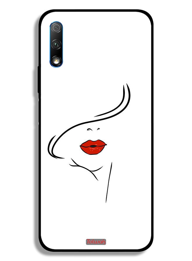 Tolwak Honor 9X (China) Protective Case Cover Girl Face Art - Image 2