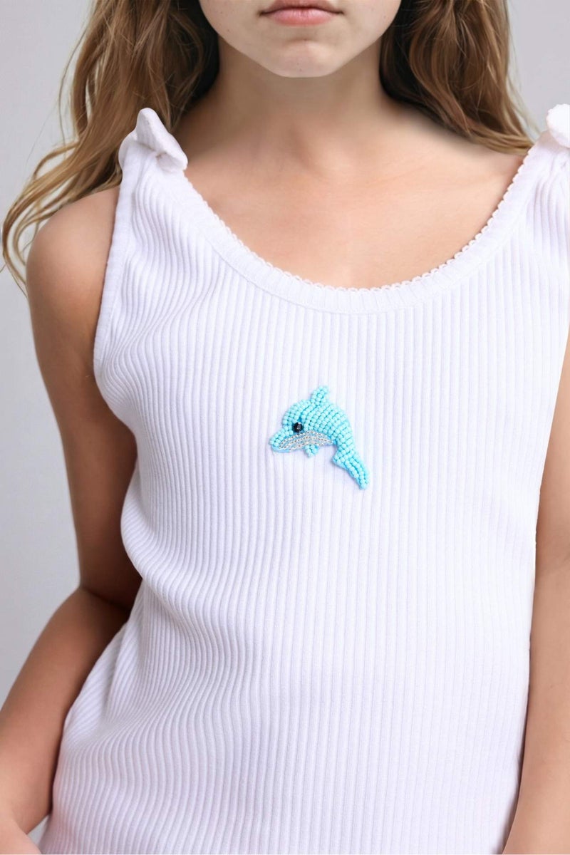 DeFacto Girl Animal Ribana Tank Top - Image 4