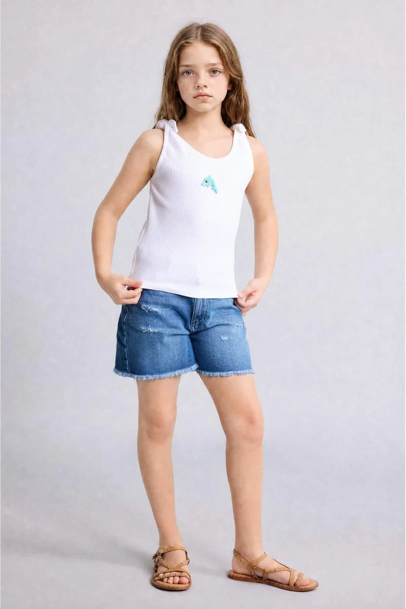 DeFacto Girl Animal Ribana Tank Top