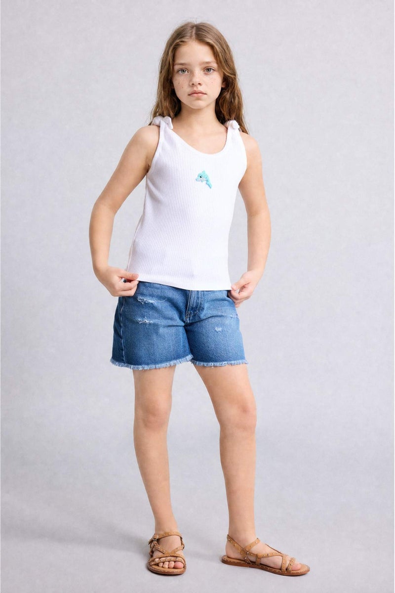 DeFacto Girl Animal Ribana Tank Top - Image 2