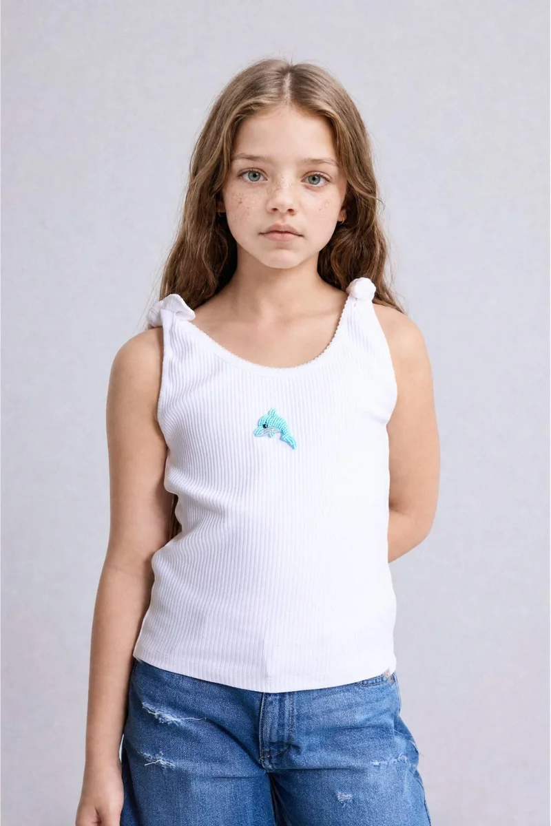 DeFacto Girl Animal Ribana Tank Top