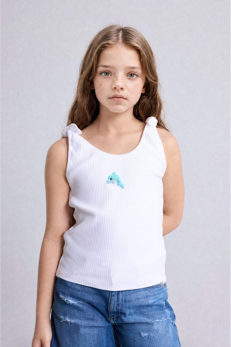 DeFacto Girl Animal Ribana Tank Top - Image 1
