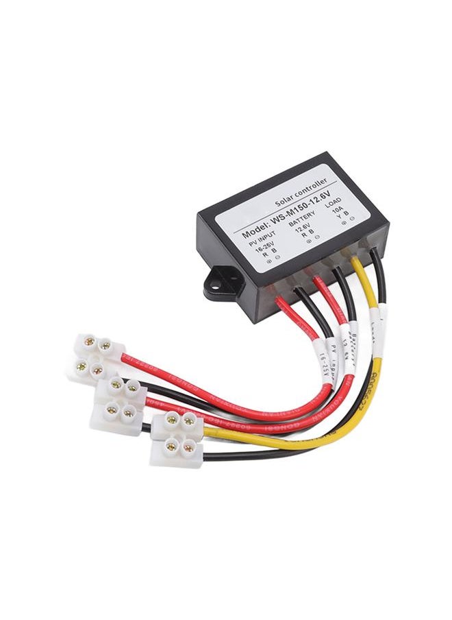 Thoraya - MPPT Solar Controller 150W 10 12V Anti Backflow 24 Hours Load Output Solar Charge Controller for Light E Bike Panel WS M150 12.6V Normally Open - Image 1