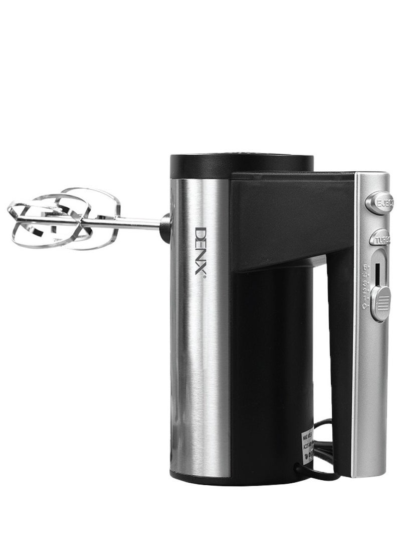 Denx 200W Electric Egg Beater and Kneader with 5 Speeds and Stainless Steel Blades - DENX DX3210 - Image 1