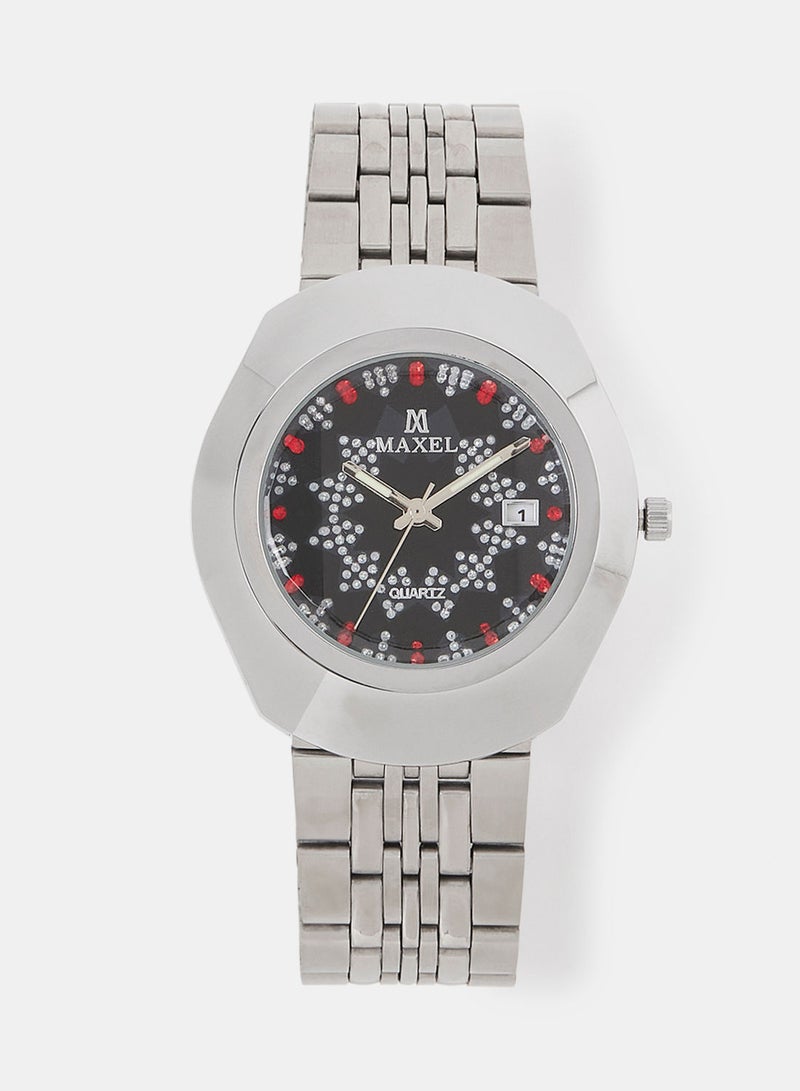 Maxel Men's Diastar True Water Resistant Analog Wrist Watch MX572 - 38mm - Image 1