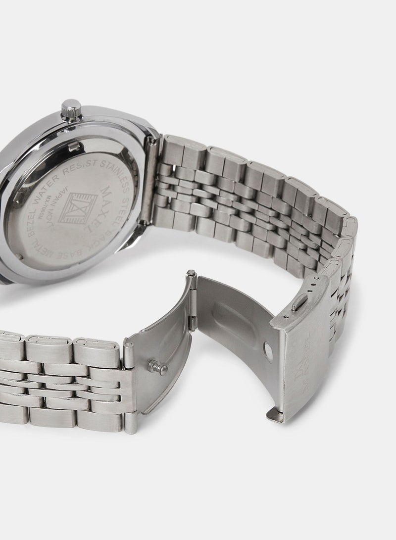 Maxel Men's Diastar True Water Resistant Analog Wrist Watch MX572 - 38mm - Image 4