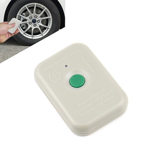 waswale TPMS Relearn Tool Automotive Tire Pressure Monitor Sensor Activation Reset Tool Pressure Monitor System Reset Tool Replacement TPMS19 Compatible with Ford Cars White - Image 1