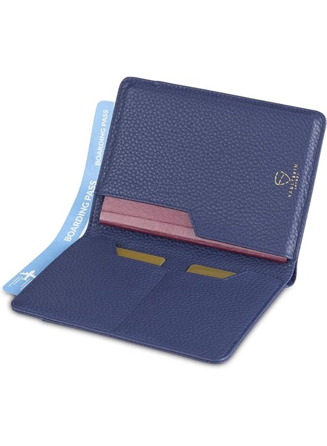 Vaultskin محفظة جواز سفر جلدية فولتسكن كينغستون مع حماية RFID - Image 1