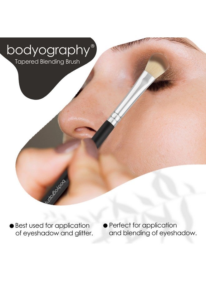 Bodyography Flat Shader Brush Multifunctional Eyeshadow Concealer Eye Primer Brushes Soft Fibers For Flawless Eye Shadow Crease Blending - Image 2