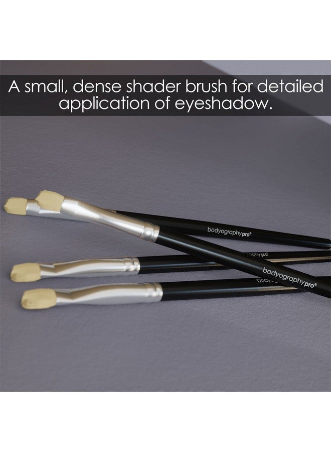 Bodyography Flat Shader Brush Multifunctional Eyeshadow Concealer Eye Primer Brushes Soft Fibers For Flawless Eye Shadow Crease Blending - Image 4