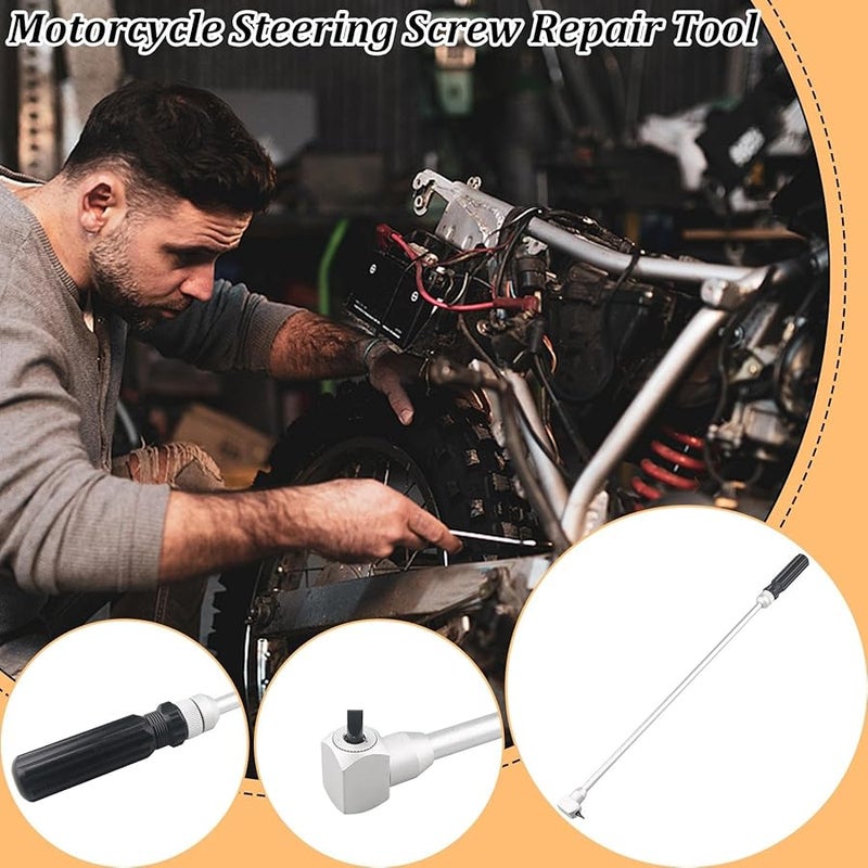 Professional Motorcycle Carburetor Adjustment Tool Portable Precise Screwdriver for Engine Tuning Workshop Repair - Image 5