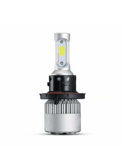 NIBEMINENT S2 H13 28W LED Silver COB Integrated Car Headlights 