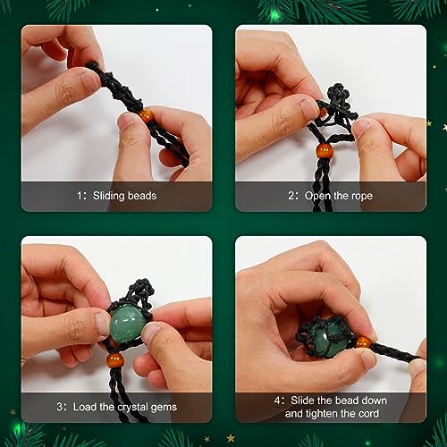 Pukamam Crystal Advent Calendar 2025 Adult Rock Healing Gemstone 24 Days Christmas Countdown calendar - Image 3