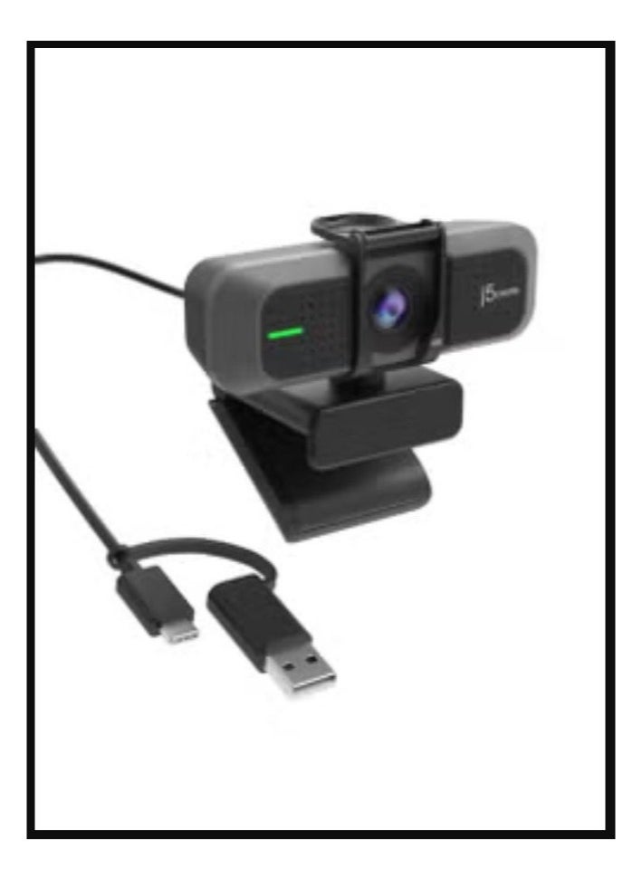 j5create - j5create JVU430 USB 4K Ultra HD Webcam - Image 1