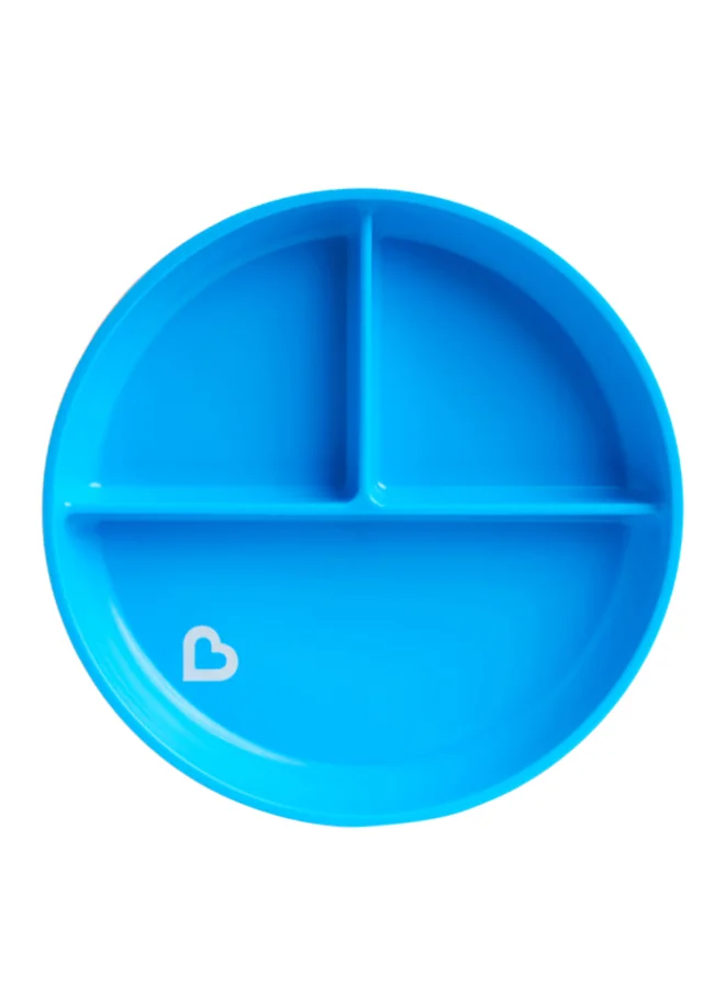 مونشكين Pack Of 1 Stay Put Suction Plate- Blue