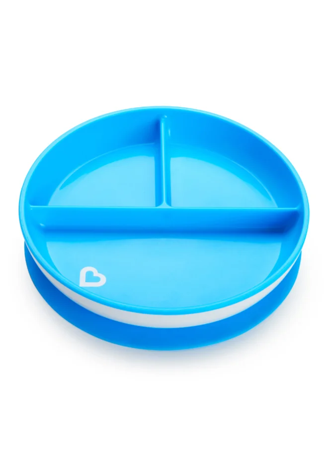 مونشكين Pack Of 1 Stay Put Suction Plate- Blue