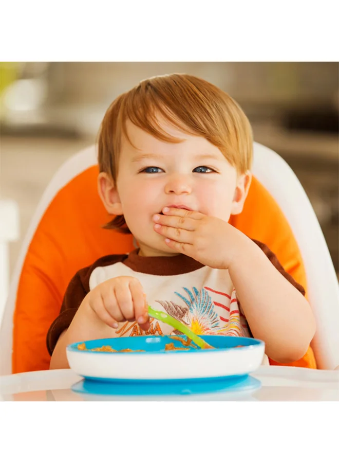 Munchkin Pack Of 1 Stay Put Suction Plate- Blue