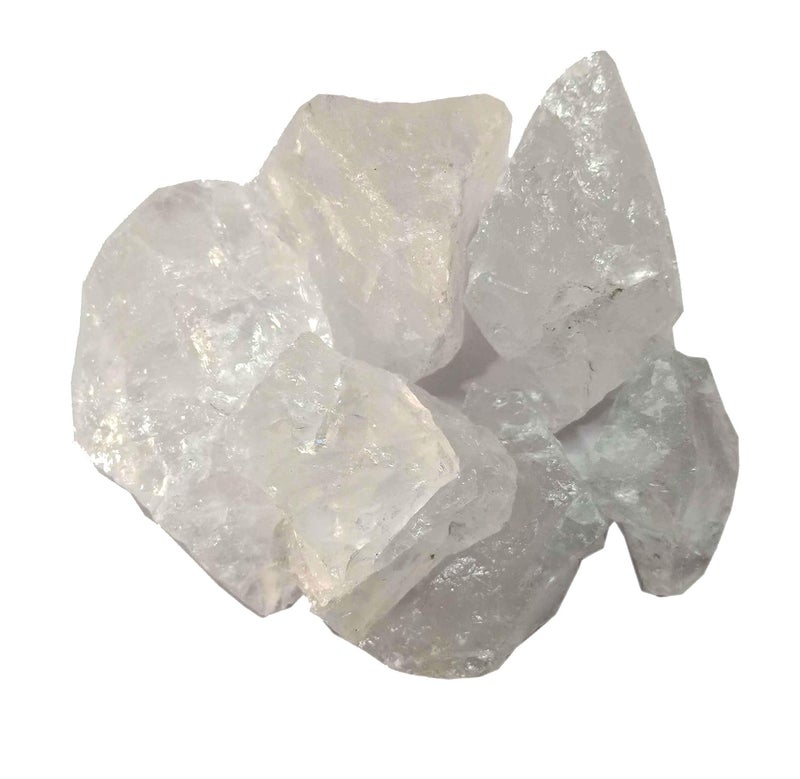 Rocksmins حجر الكريستال الخام 50 جرام أجات أمازونيت أميثيست كالسيت تشالcedony فلوريت مريم غارنيت جاسبر كيانيت لابرادوريت أونيكس بايريت كوارتز كريستال وردي أحمر حليبي مدخن سيلينيت عين النمر وتورمالين - Image 1