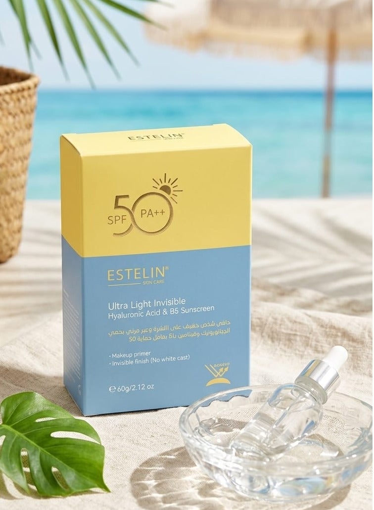ultra light invisible sunscreen 50spf 60g