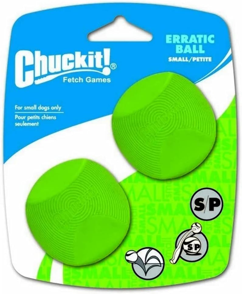 Chuckit! Erratic Ball for Dogs - Large Size, Natural Rubber Fetch Toy - Image 2