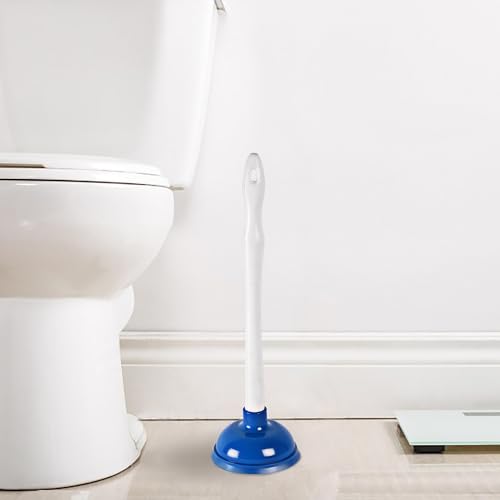 Kleeno Cello Kleeno Max Multifunctional Plunger | Enhanced Pressure, Fit, and Suction | Plastic Handle For Comfortable Grip | Compact Design with Ergonomic Handle and Long-Lasting Durability | Blue - Image 2