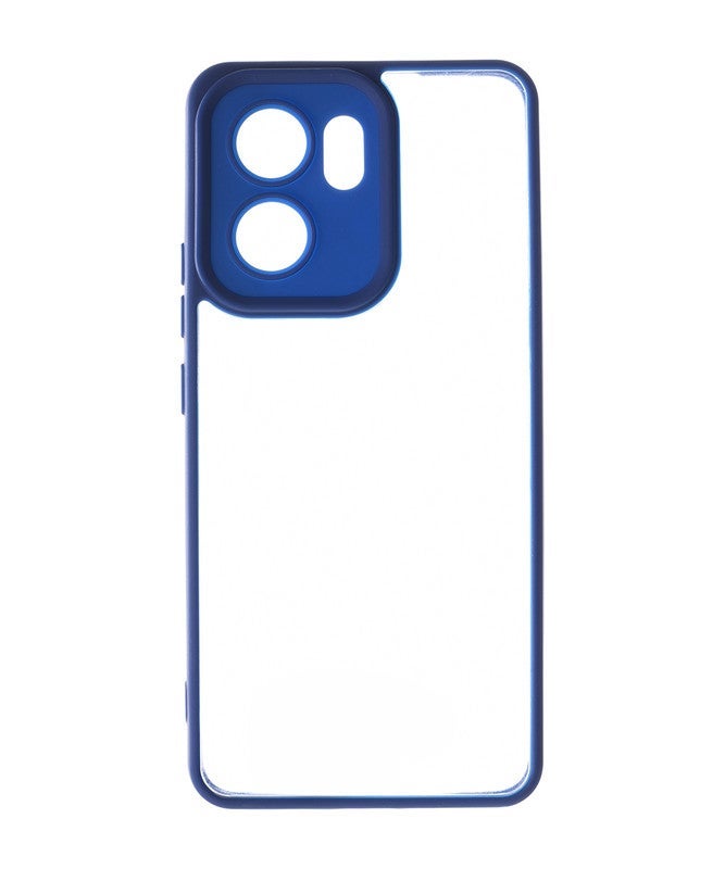 C.F.S Transparent harde Shockproof Back Cover Case for Oppo Reno 13F | Slim Fit, Anti-Scratch, Navy Color - Image 3