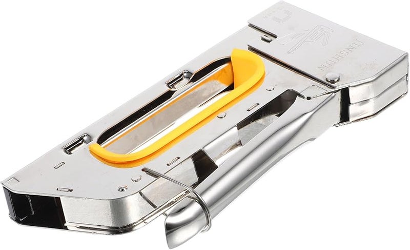 مسدس دبابيس يدوي ثقيل مع قفل أمان للأثاث والجدران والاستخدام الصناعي والمنزلي - Image 2