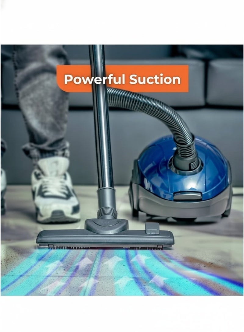 Powerful Vacuum Cleaner with Robust Suction  Multi-Surface Cleaning for Home Carpets & Hard Floors  Lightweight & User-Friendly Design - Image 4