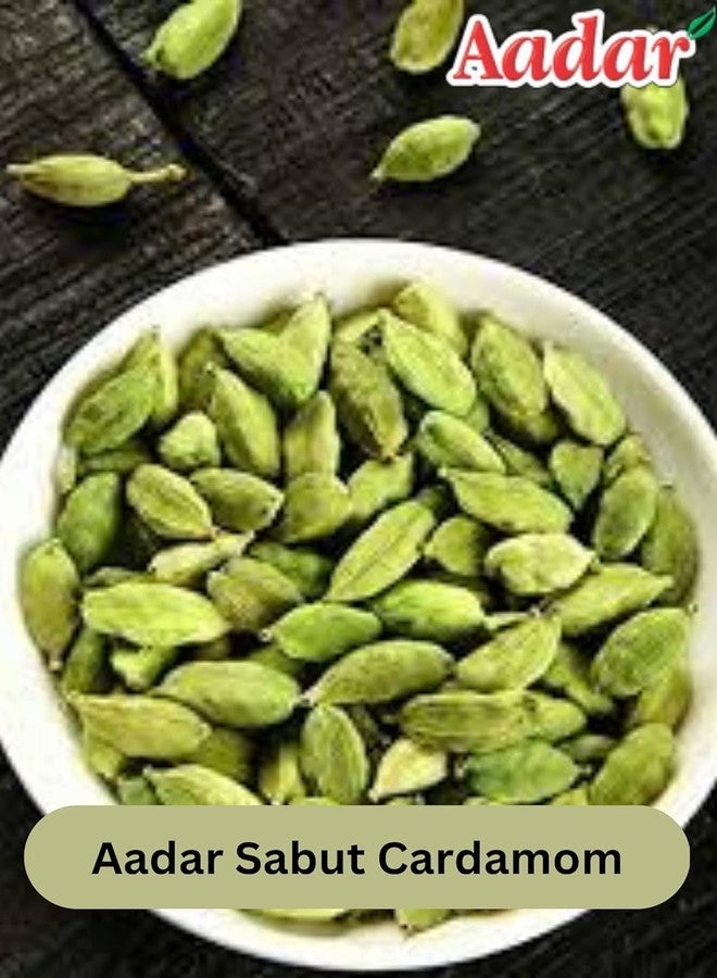 Aadar Spices Whole Green Cardamom, Sabut Elaichi 100g - Delicious and Aromatic, No Added Preservatives - Image 4