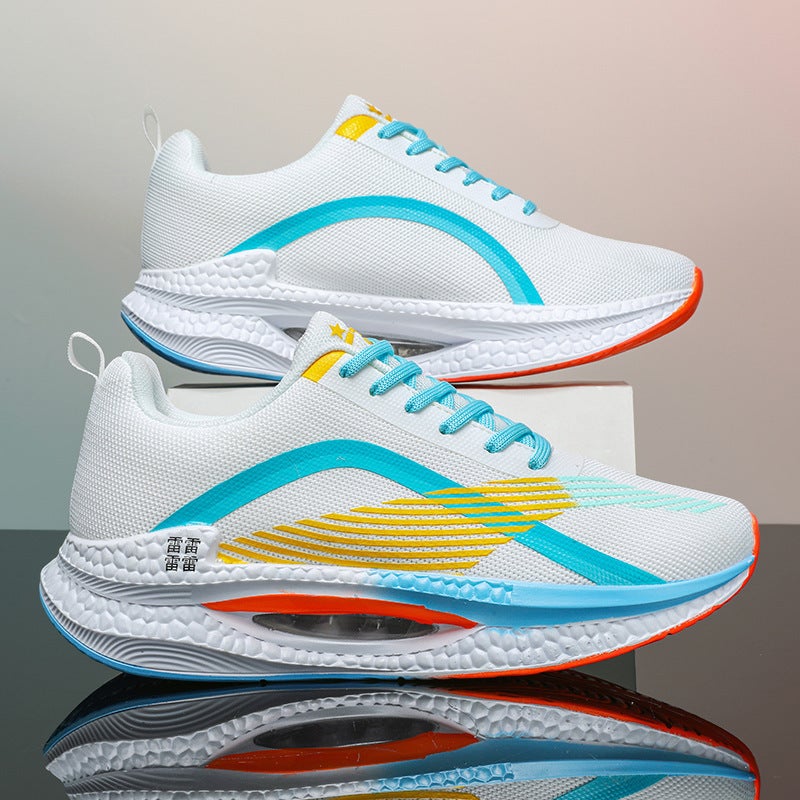 High quality cold sticky shadow lovers sports shoes shock absorption running air cushion popcorn sports running shoes - Image 2