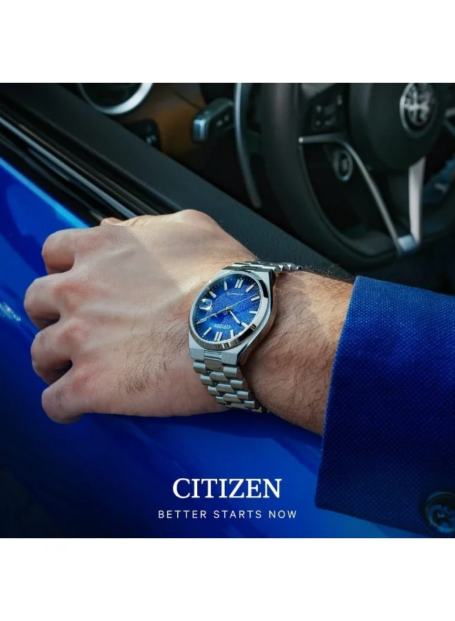 CITIZEN  Citizen Tsuyosa Mechanical Sapphire Glass Kami Blue Watch NJ0151-88L  | Best Price UAE