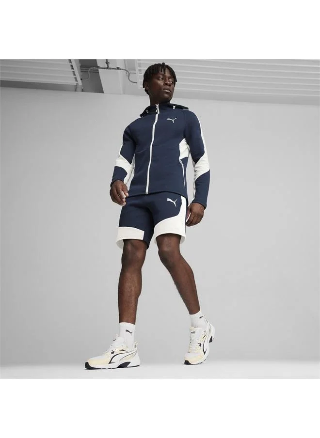 Puma Club Navy EVOSTRIPE Men's Full-Zip Hoodie for Men | Best Price UAE