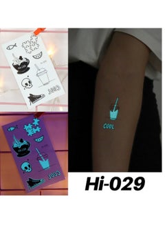 Glow-In-The-Dark Tattoo Stickers Exclusive For Parties And Celebrations - pzsku/Z26E40368A7BFE417EF61Z/45/_/1731770449/c1b0b0c8-3925-4ca7-8aad-8c9cbe302f5e