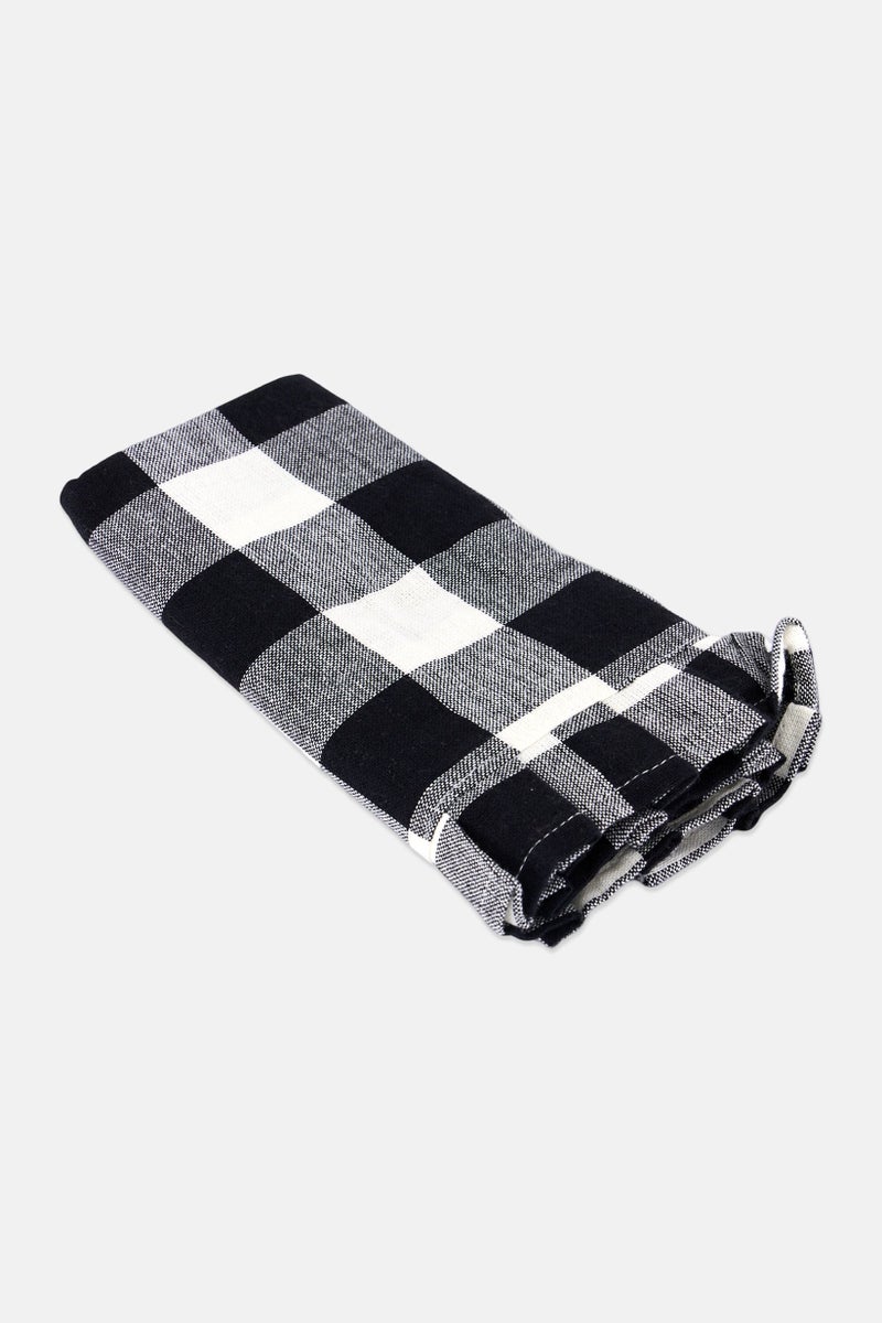 Shiraleah 1 Piece Gina Tea Towel 20 x 28 cm, Black - Image 3
