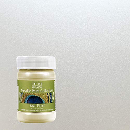 Modern Masters 6 oz Modern Masters ME164 Flash Gold Metallic Paint Collection, Satin Water-Based Decorative Metallic Paint - Image 2