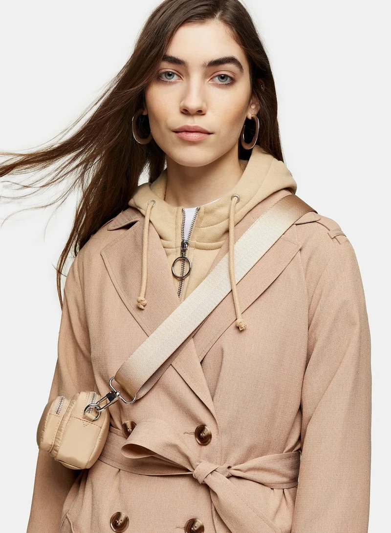 TOPSHOP Double Breasted Coat