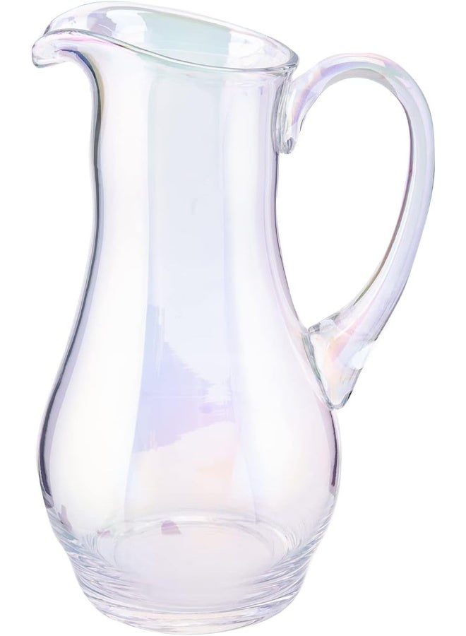 AKDC Byart Glass Jug L(13CM) XW(13CM) XH(26CM) Transparent - Image 1