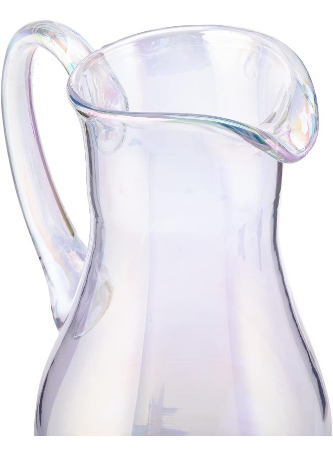 AKDC Byart Glass Jug L(13CM) XW(13CM) XH(26CM) Transparent - Image 2