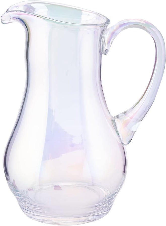 AKDC Byart Glass Jug L(13CM) XW(13CM) XH(26CM) Transparent - Image 4