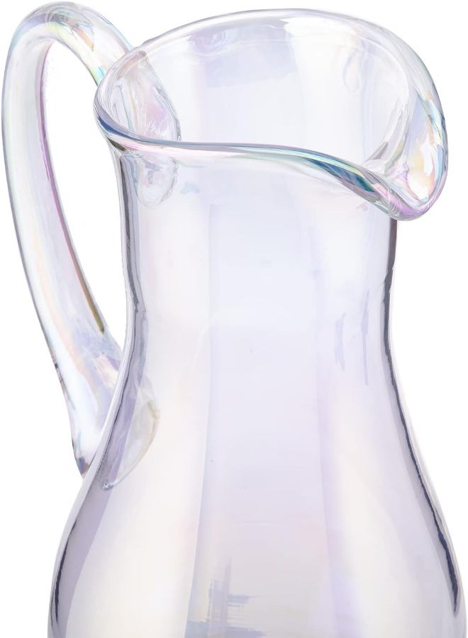 AKDC Byart Glass Jug L(13CM) XW(13CM) XH(26CM) Transparent - Image 5