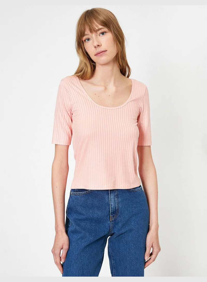 KOTON V Neck T-Shirt