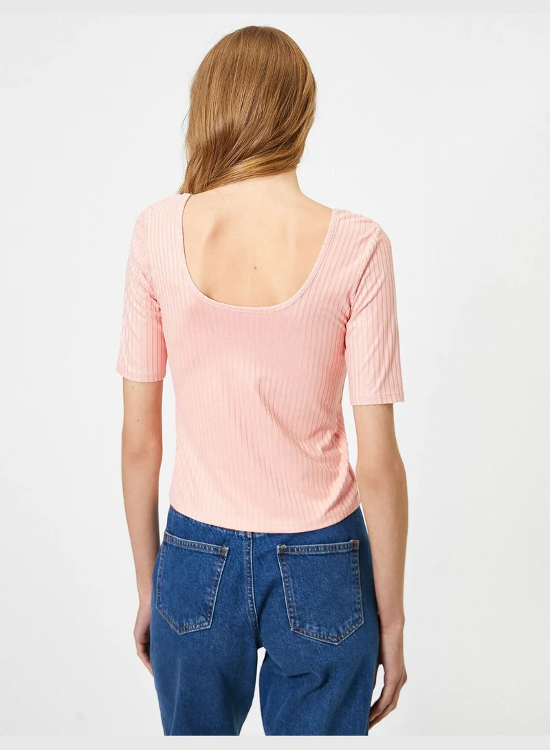 KOTON V Neck T-Shirt