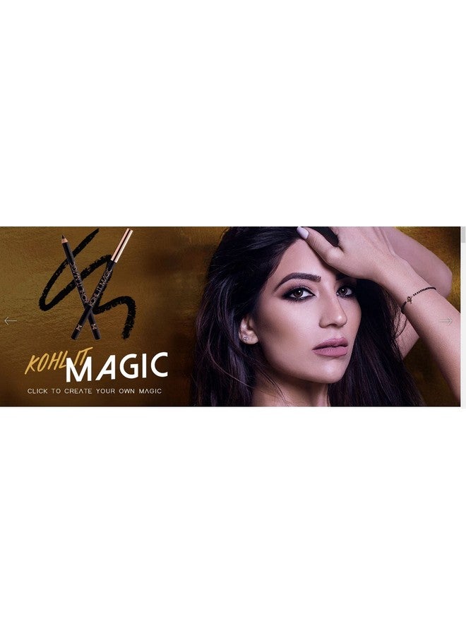 NATASHA MOOR Magic Black Eyeliner Pencil Water Resistant & Long Wearing - Image 5