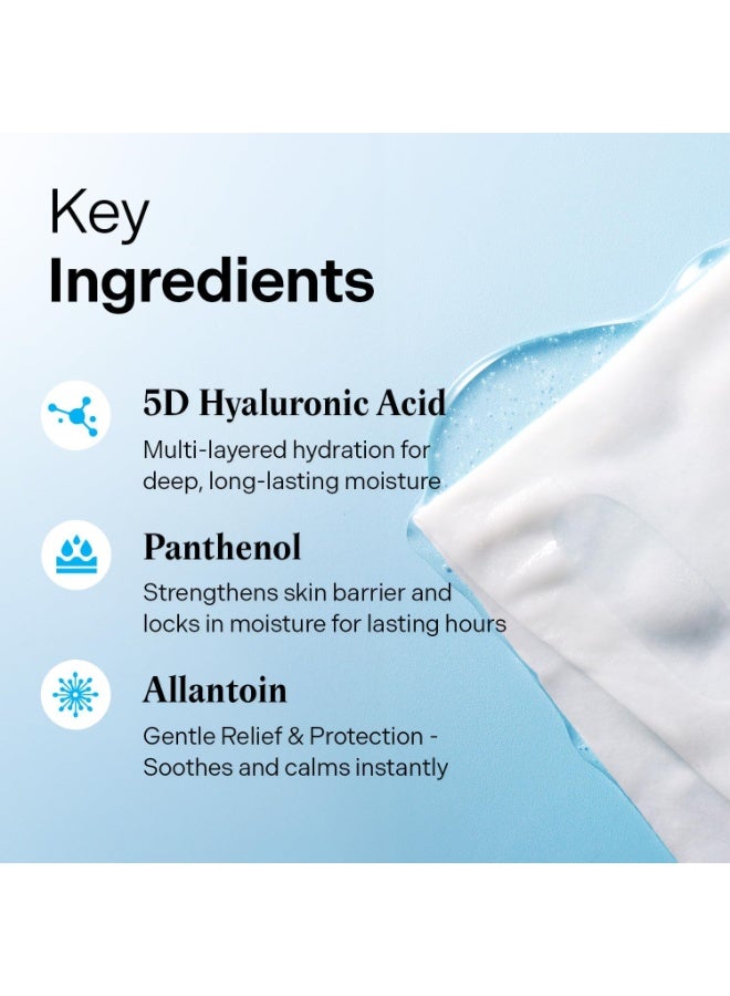 Torriden DIVE IN Low Molecular Hyaluronic Acid Mask Pack 27mlx10 - Image 4