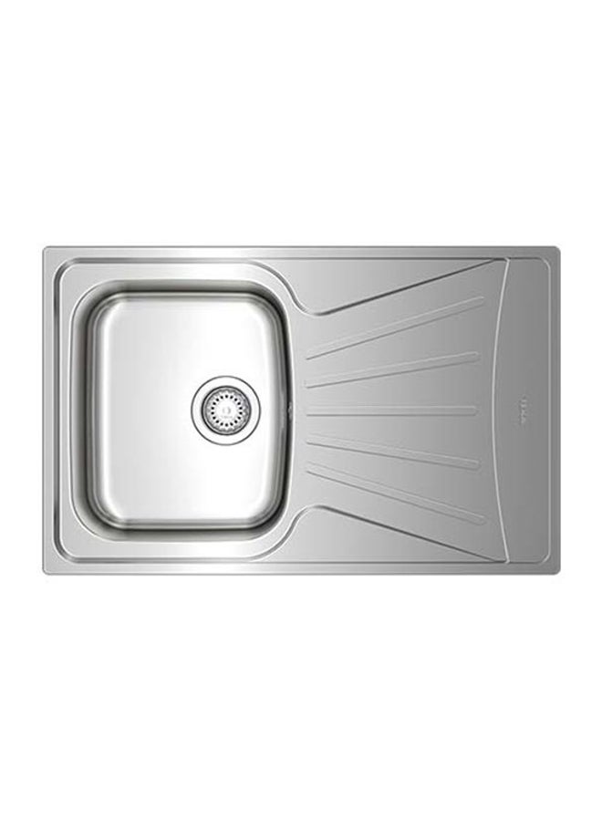 TEKA Starbright 45 E-Xn 1B 1D Inset Reversible 1 Bowl Sink With Matt Finish Stainless Steel 860x500mmmm - Image 4
