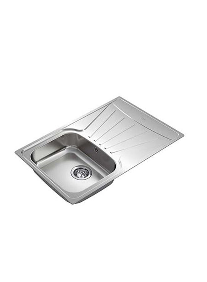 TEKA Starbright 45 E-Xn 1B 1D Inset Reversible 1 Bowl Sink With Matt Finish Stainless Steel 860x500mmmm - Image 5