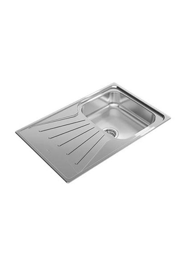 TEKA Starbright 45 E-Xn 1B 1D Inset Reversible 1 Bowl Sink With Matt Finish Stainless Steel 860x500mmmm - Image 3