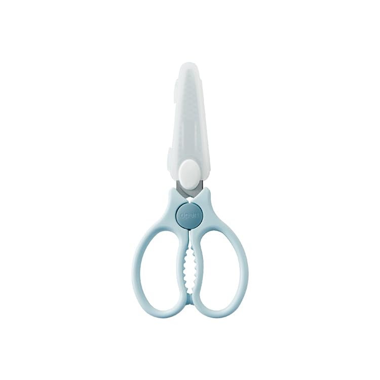 Simba Premium Portable Safety Food Scissors (Blue) - Image 1